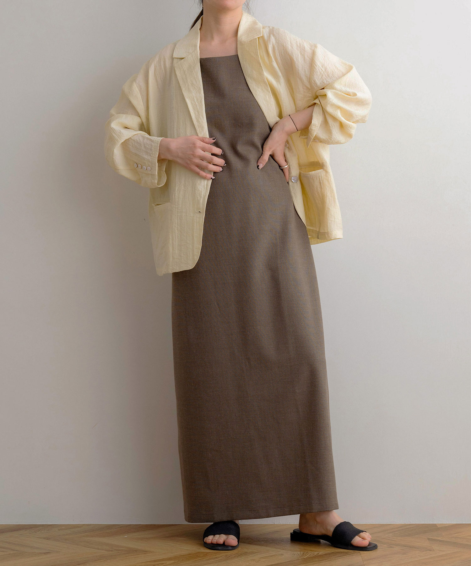 大幅お値引き中！美品♡L'EQUIPE リヨセルツイルワンピース！ NOAHL｜《4,490円→50％offクーポン利用》【メール便】MIX