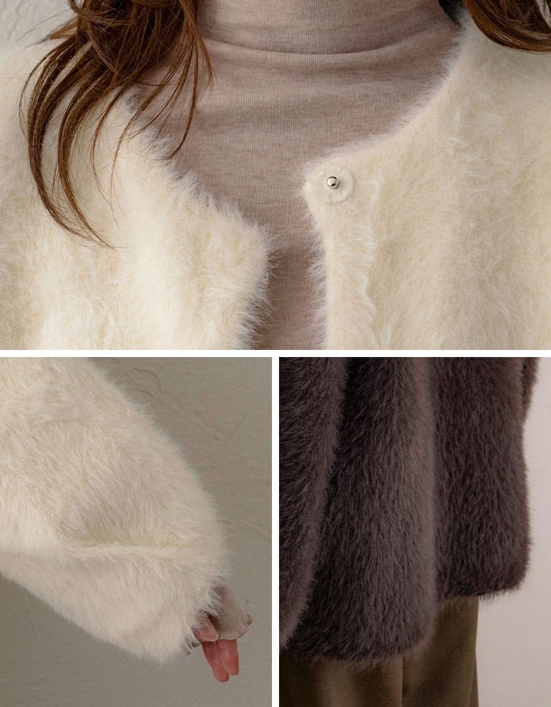 NOAHL｜《9,600円→40%0FFクーポン利用》【ふわふわシャギーの丸み