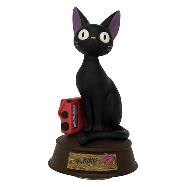 魔女の宅急便　ジジ　黒猫　置き時計　目覚まし時計　時計　レトロ　オルゴール 魔女の宅急便 ジジ 黒猫 置き時計 目覚まし時計 時計 レトロ