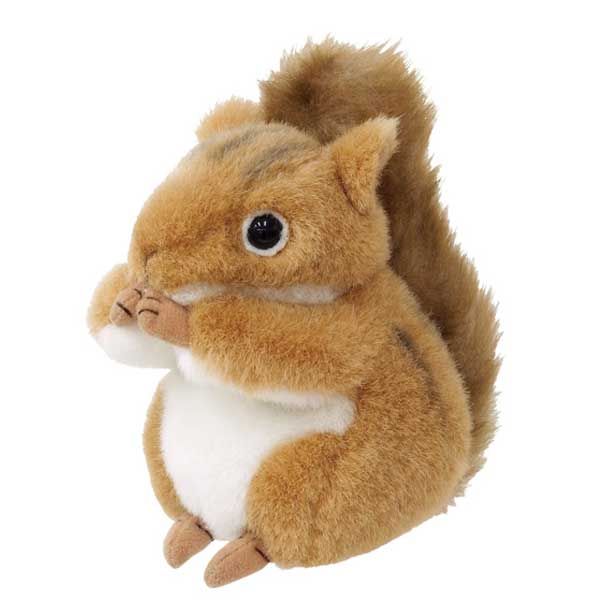 楽天市場】オリジナル マスコットぬいぐるみりすのサック リス