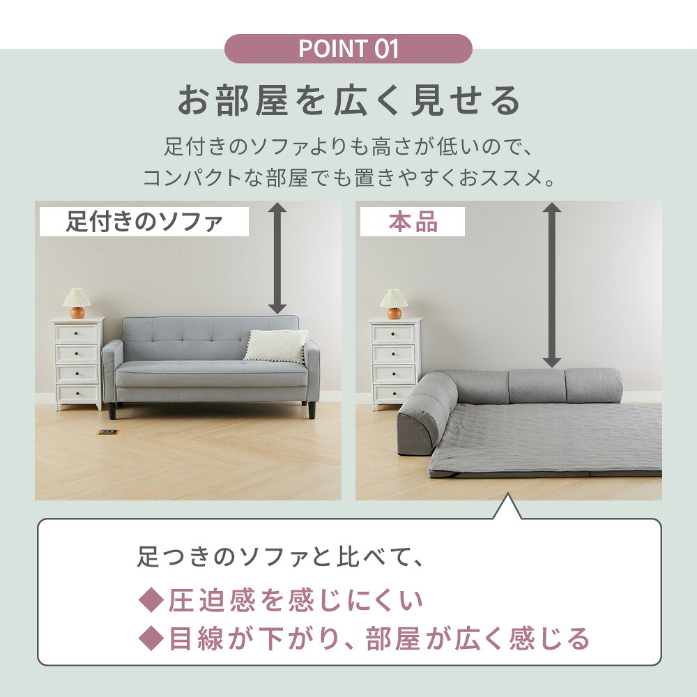 フロアソファー ローソファ フロアソファー ローソファー コーナー 