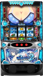 新登場！選べるユニット！！Lパチスロ閃乱カグラ2 SHINOVI MASTER（メダル不要装置（ユニット） ドアキー 設定キー 家庭用電源 簡易説明書） パチスロ 実機 スロット台本体【中古】オーイズミ