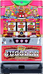 マイジャグ4　大量入庫私のジャグアタック！！家まで配達！コイン500枚or不要機 選べるセット！マイジャグラー　4　／ＫＥ・音量調整 ドアキー 設定キー 家庭用電源 簡易説明書）北電子　パチスロ実機 ｜ スロット台本体【中古】　マイジャグ　【当店おすすめ】