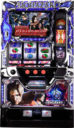レア機種登場　パチスロ バイオハザード6　メダル不要機付セット  パチスロ　実機 スロット　台本体【中古】 エンターライズ　【当店おすすめ】