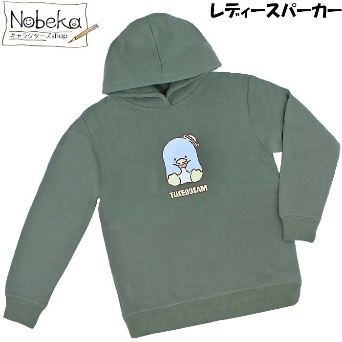 Sanrio Women's Hoodies[Tuxedos Sam /Hoodies Women's sweatshirt, fleece-lined sweatshirt, long-sleeved sweatshirt, women's clothing Penguin penguin