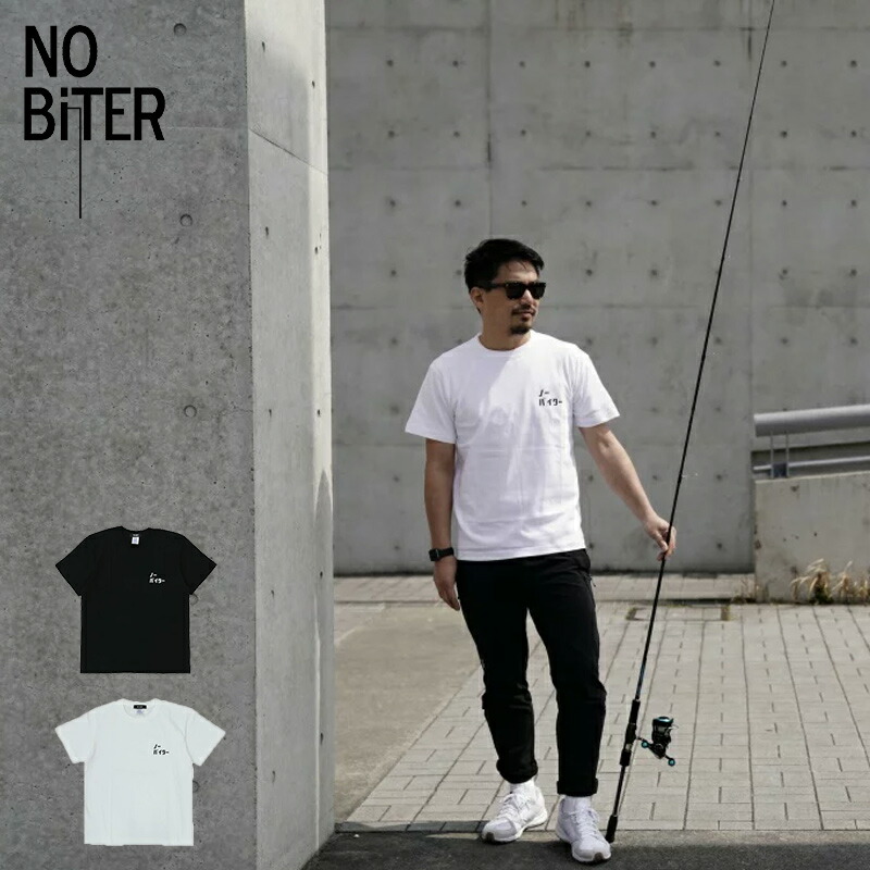 【楽天市場】[NOBiTER/ノーバイター]男女兼用 カタカナロゴ半袖Tシャツ nbt182020 Tシャツ ブラック 黒 ホワイト 白 S ...