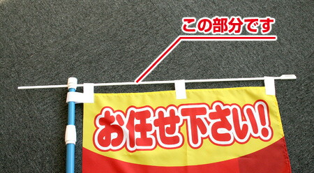 楽天市場 ポール用 横棒 850mm のぼり のぼり旗 旗 竿 棒 ポール 横棒 横の棒 レギュラーサイズ のぼり旗専門店のぼりショップ