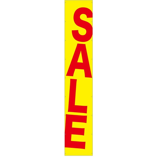 懸垂幕 SALE 5m No.22710 （受注生産品・キャンセル不可）