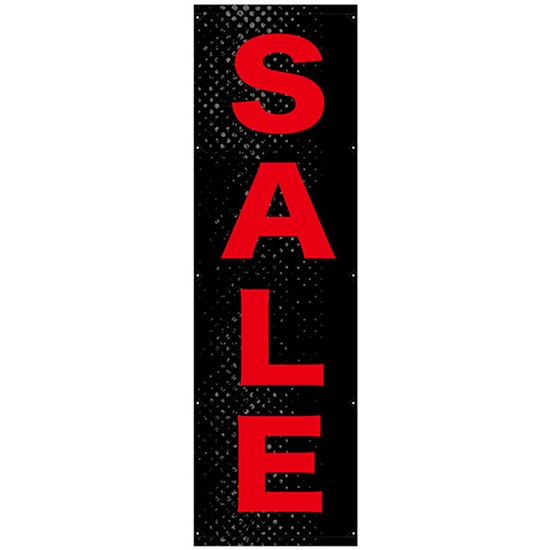 懸垂幕 SALE 3m No.22712 （受注生産品・キャンセル不可）