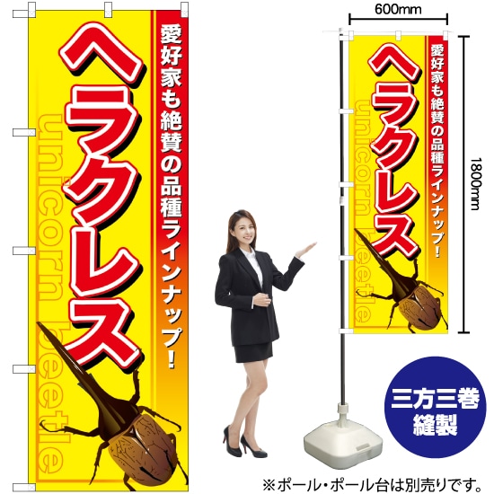 ヘラクレス のぼり GNB-593 （受注生産品・キャンセル不可）画像