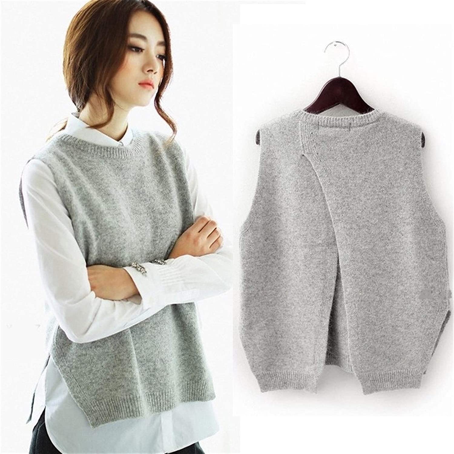 セーター レディース 青いセーター女性秋冬ファッションプルオーバーOネック長袖原宿ルースニットジャンパー (Color : Blue Size : US-Size F) Amazon.co.jp: [INEOUT] セーター レディース 青いセーター女性