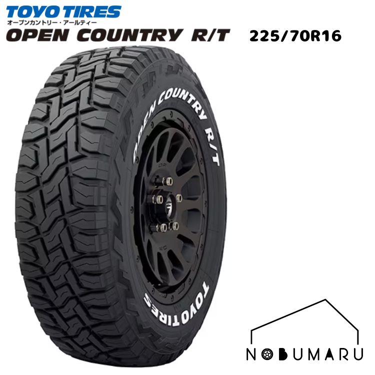 送料込◇新品トーヨー　オープンカントリーRT　225/70R16　4本セット 楽天市場】225/70R16 トーヨー オープンカントリーRT 新品タイヤ4本