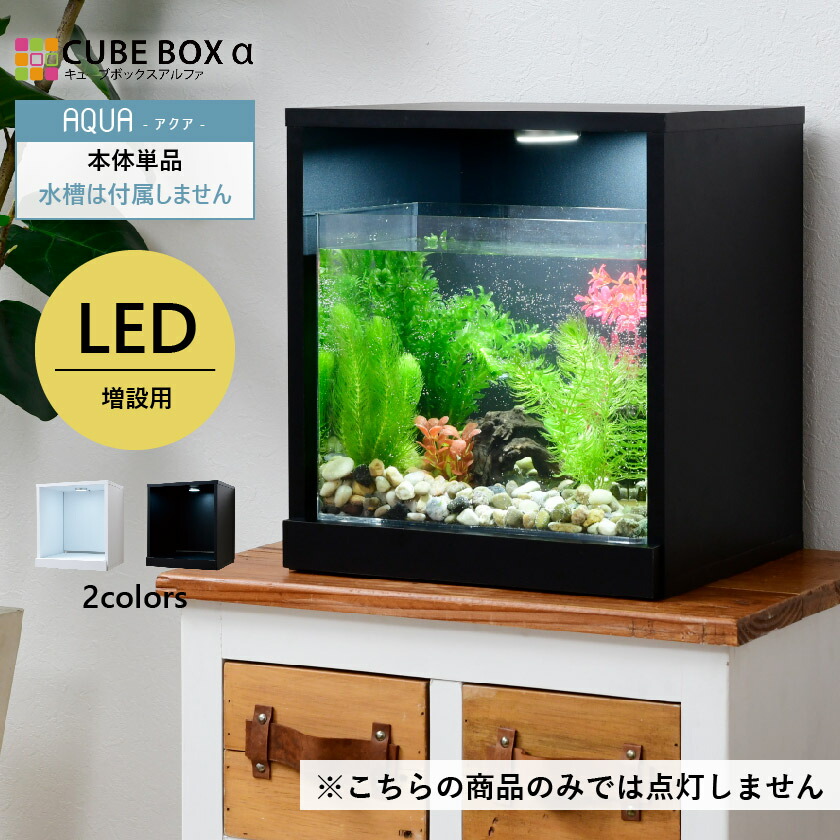 【楽天市場】LED付き 水槽セット 【送料無料】 アクアリウム アクリル おしゃれ メダカ水槽 室内 レイアウト 30ｃｍ インテリア コンパクト  木製 ライト付きメダカ 水槽ラック鉢 : ｎｏｃｏｎｏｃｏ・キッチン