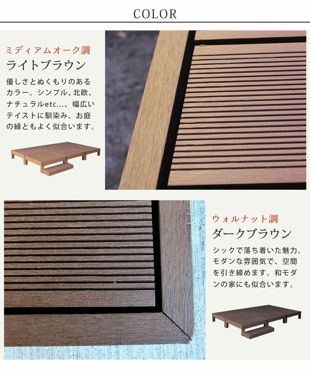 6台 ステップ付き 人工木 ウッドデッキ 人工木材 Diy キット 樹脂 踏み台付き 縁台 縁側 ステップ おしゃれ プラスチック 法律タイプ コンパクト 正方形 パネル フェンス 別売り セット 1 5坪 Espacoser Org Br