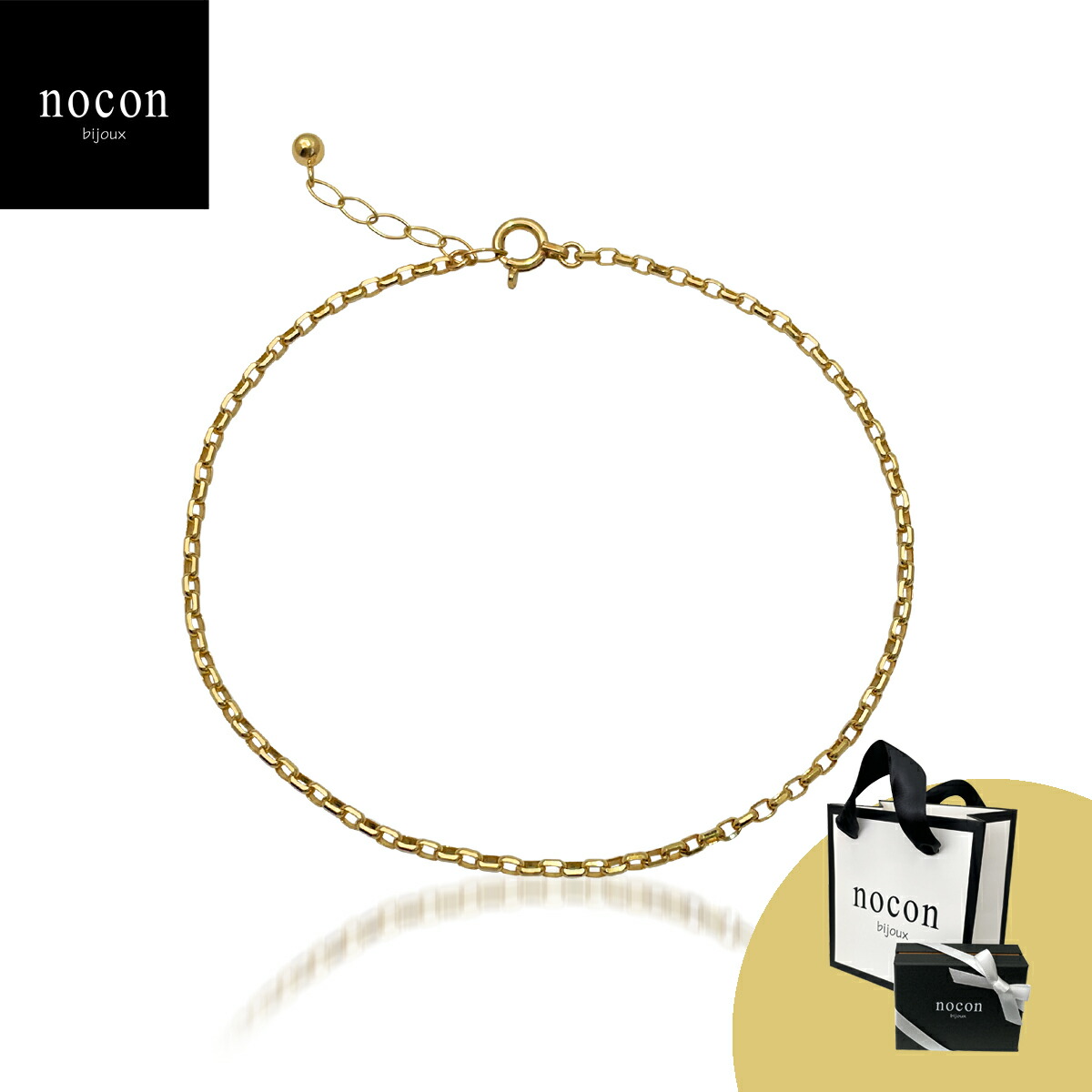 K18 地金 ブレスレット チェーンブレス アンクレット Bracelet 腕輪 18金 ブレス 18K K18YG ゴールド ボリューム レイヤード シンプル オフィス カジュアル おしゃれ 普段使い ジュエリー 上品 誕生日 プレゼント ギフト