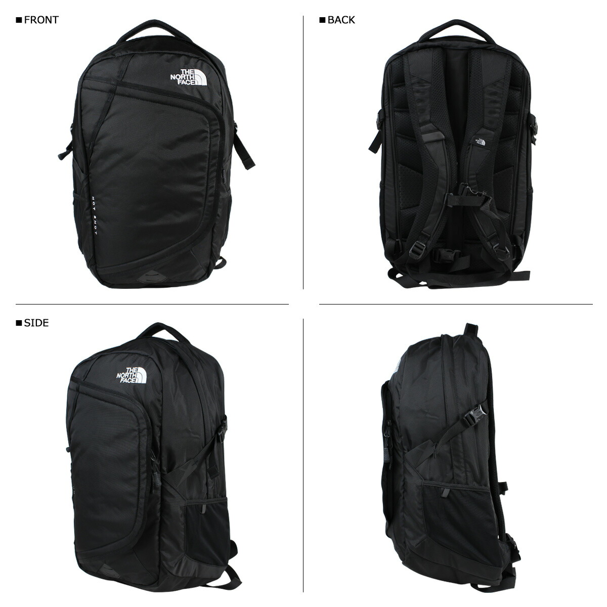 Multipurpose Daypacks The North Face Hot Shot Laptop Backpack One Nf0a2rd6 Sports Fitness Multipurpose Daypacks