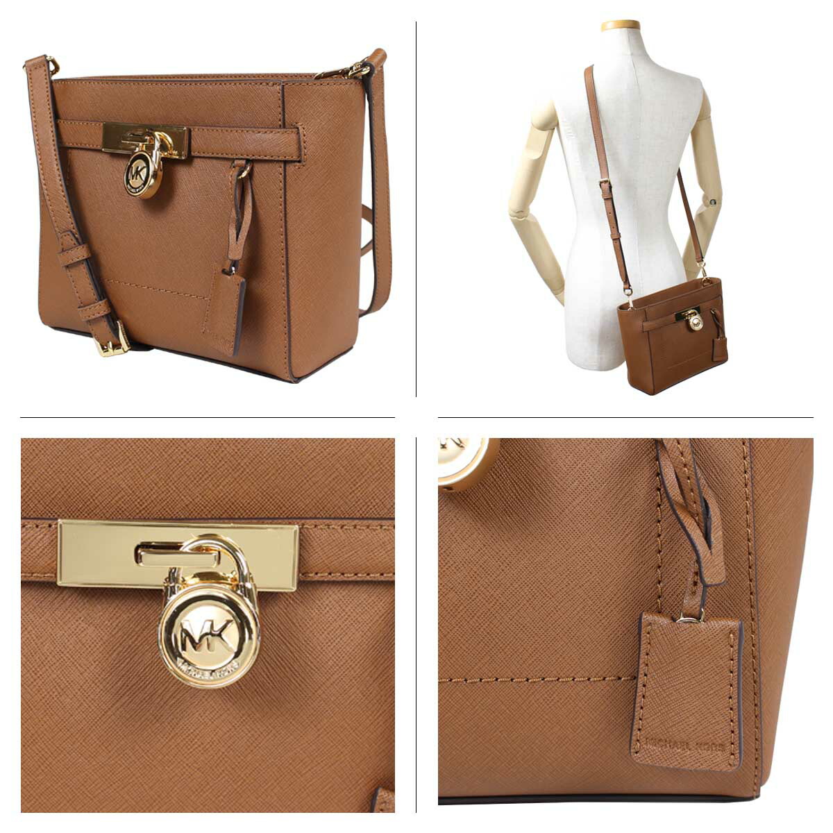 Michael Kors Sholderbag Bag Shoulder 35f7ghxm2l Lady S Brown 1711