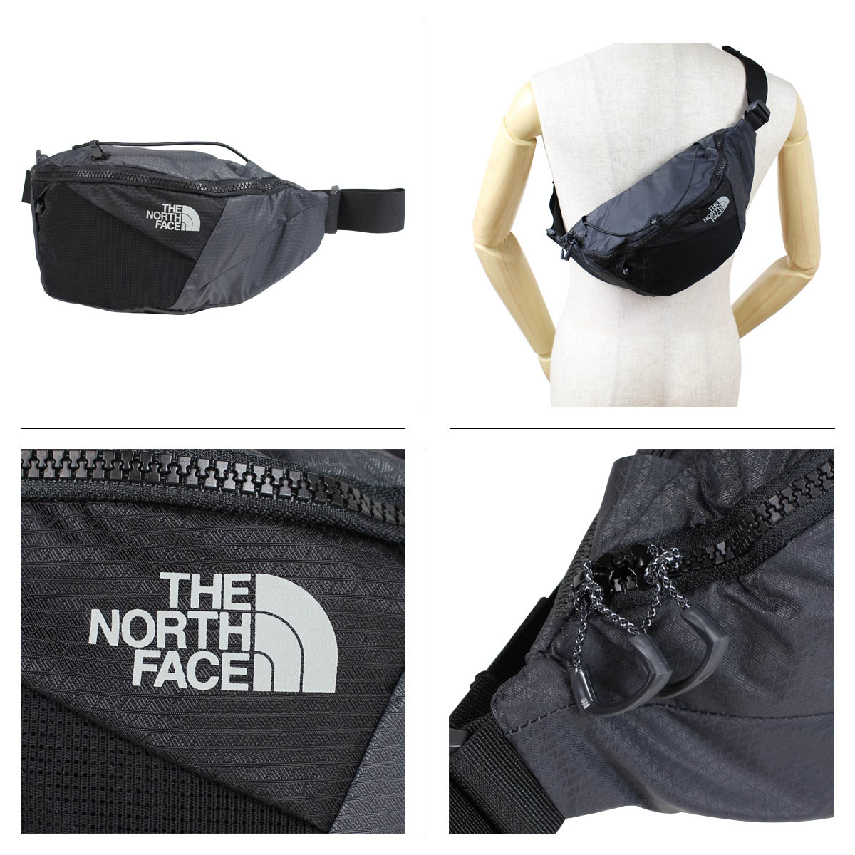 north face lumbnical waist bag