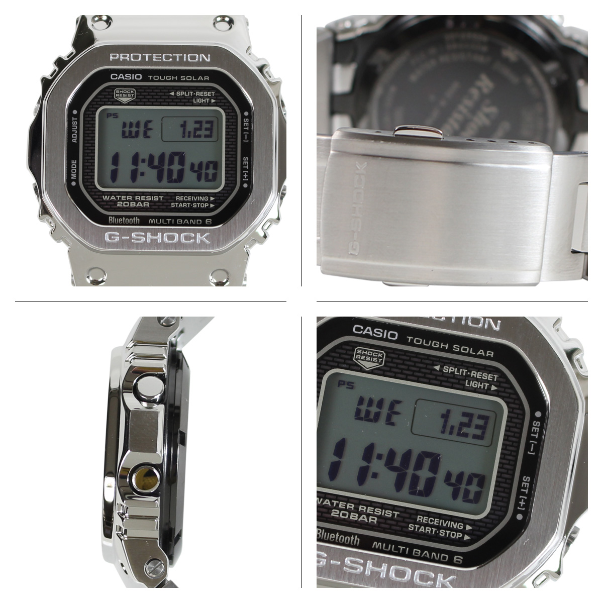 楽天市場 Casio G Shock カシオ 腕時計 Gmw B5000d 1jf Origin 35周年 メンズ レディース シルバー Allsports