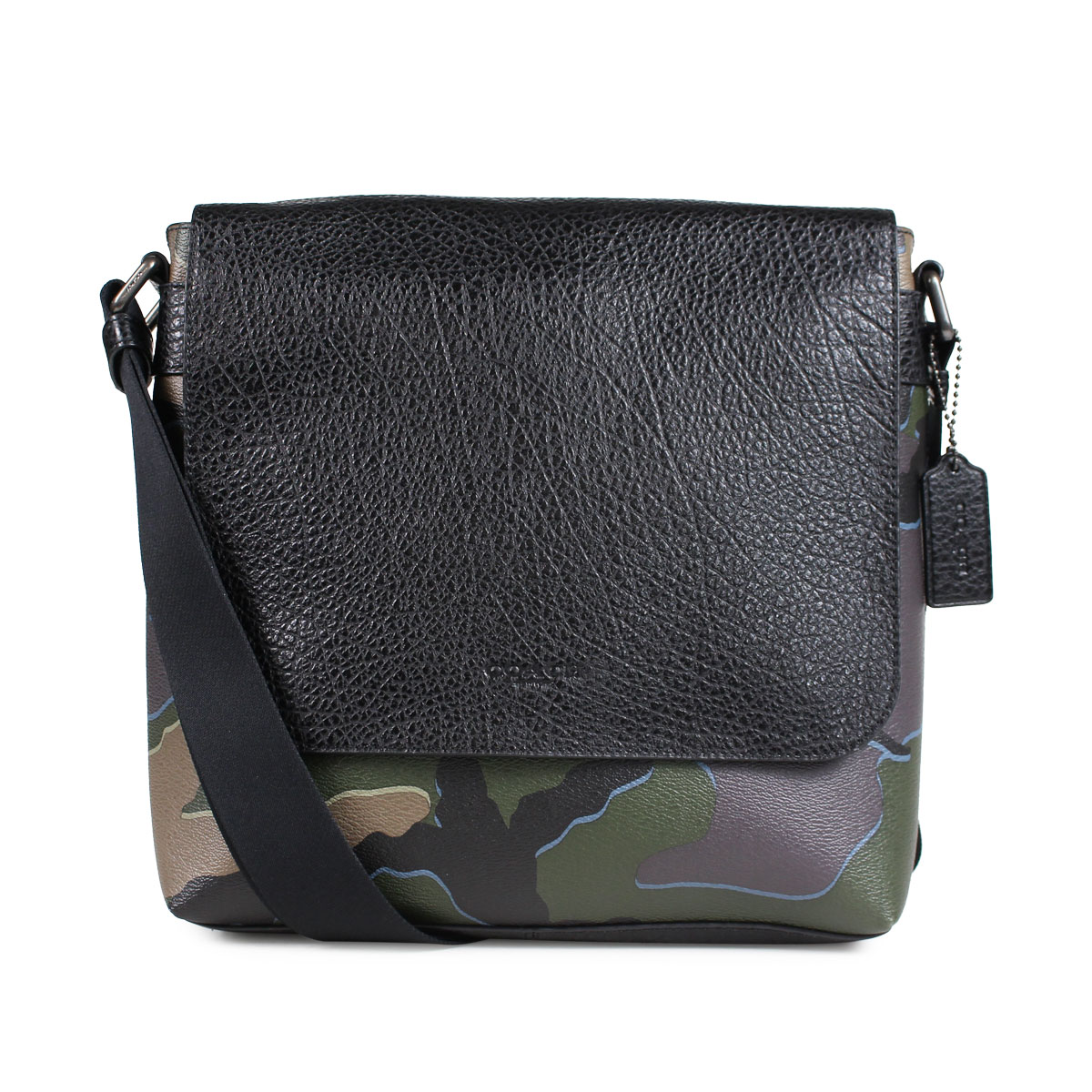 Coach Leather Bag Shoulder Duck Green193 Men F31559 D2IYE9eWH
