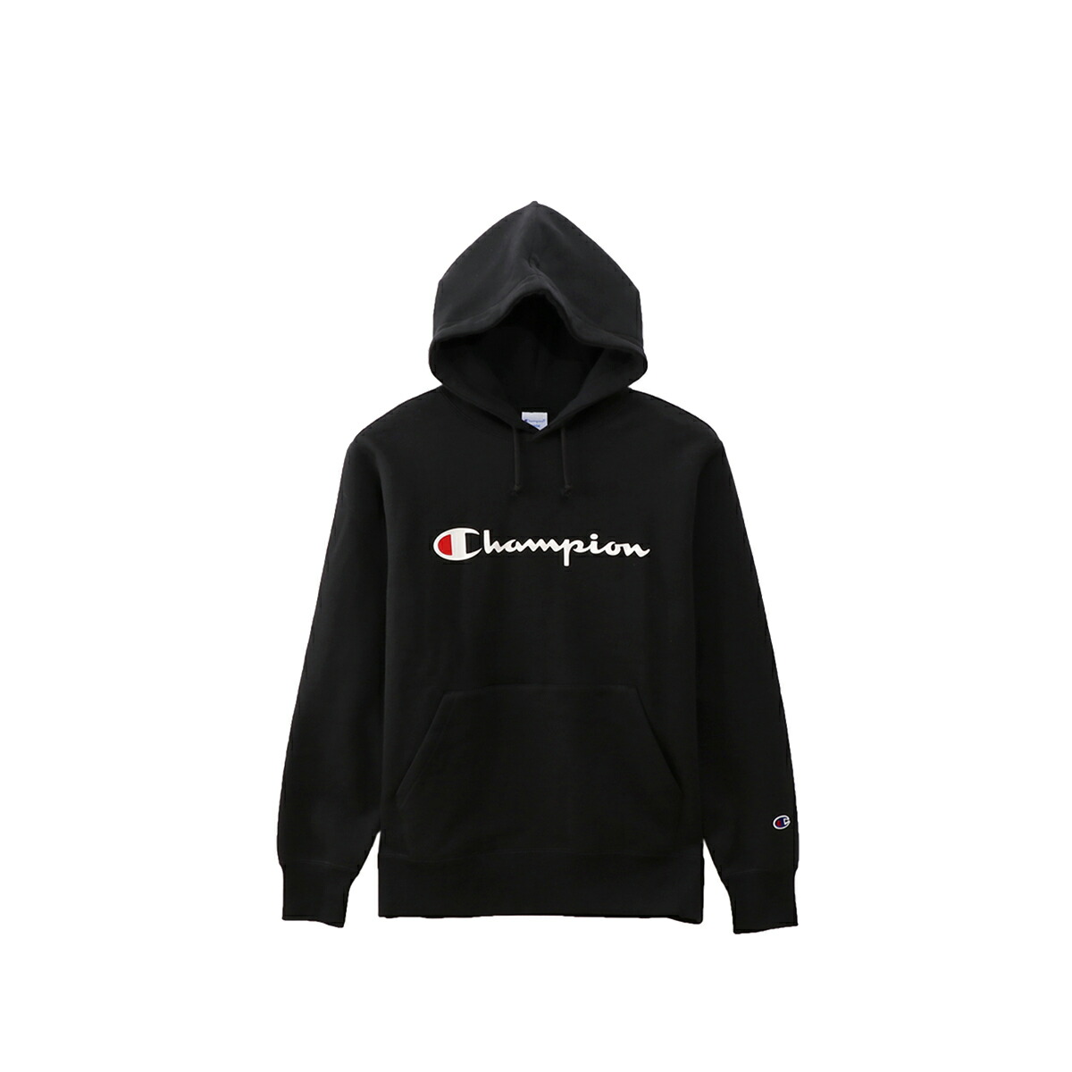 off white champion hoodie black