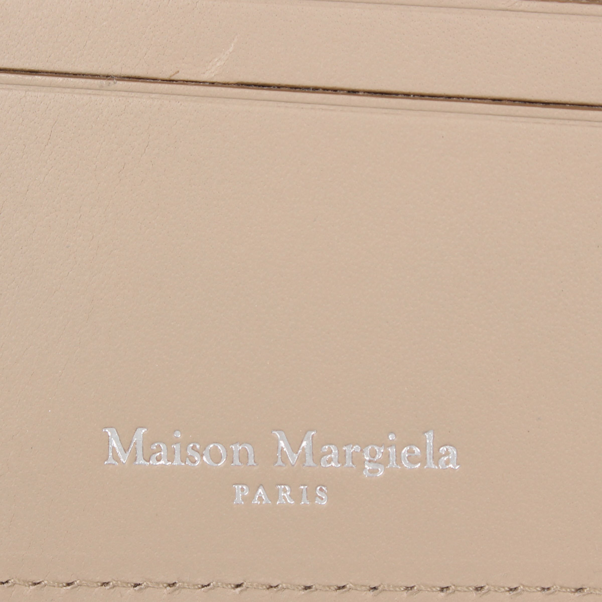 MAISON MARGIELA WALLET メゾンマルジェラ 財布 二つ折り メンズ レディース ベージュ S35UI0435-T2352  バッグ・小物・ブランド雑貨