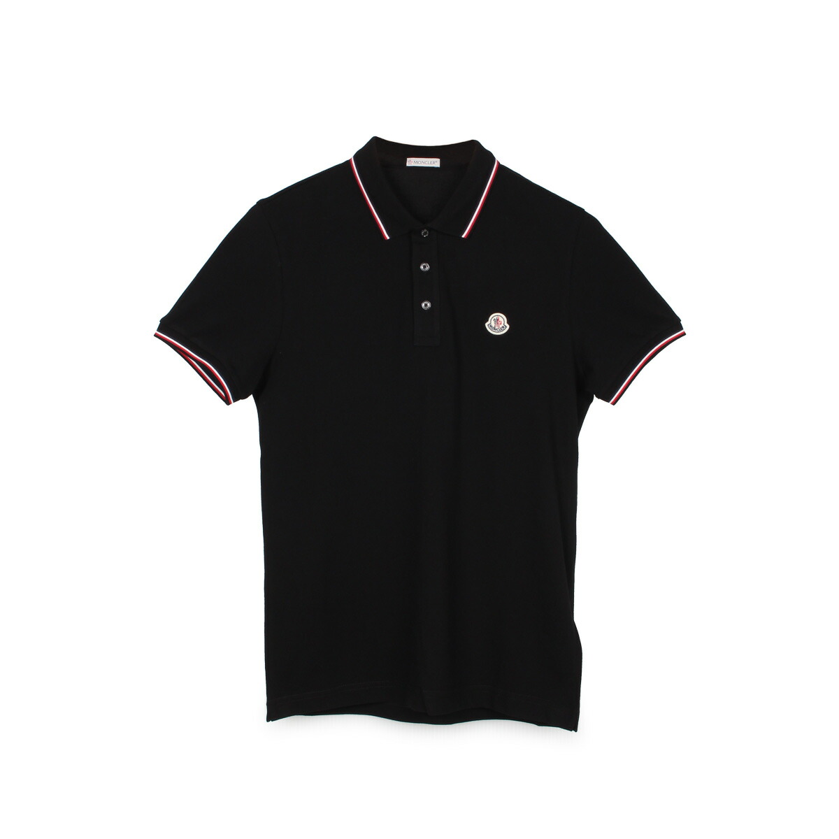 black moncler polo