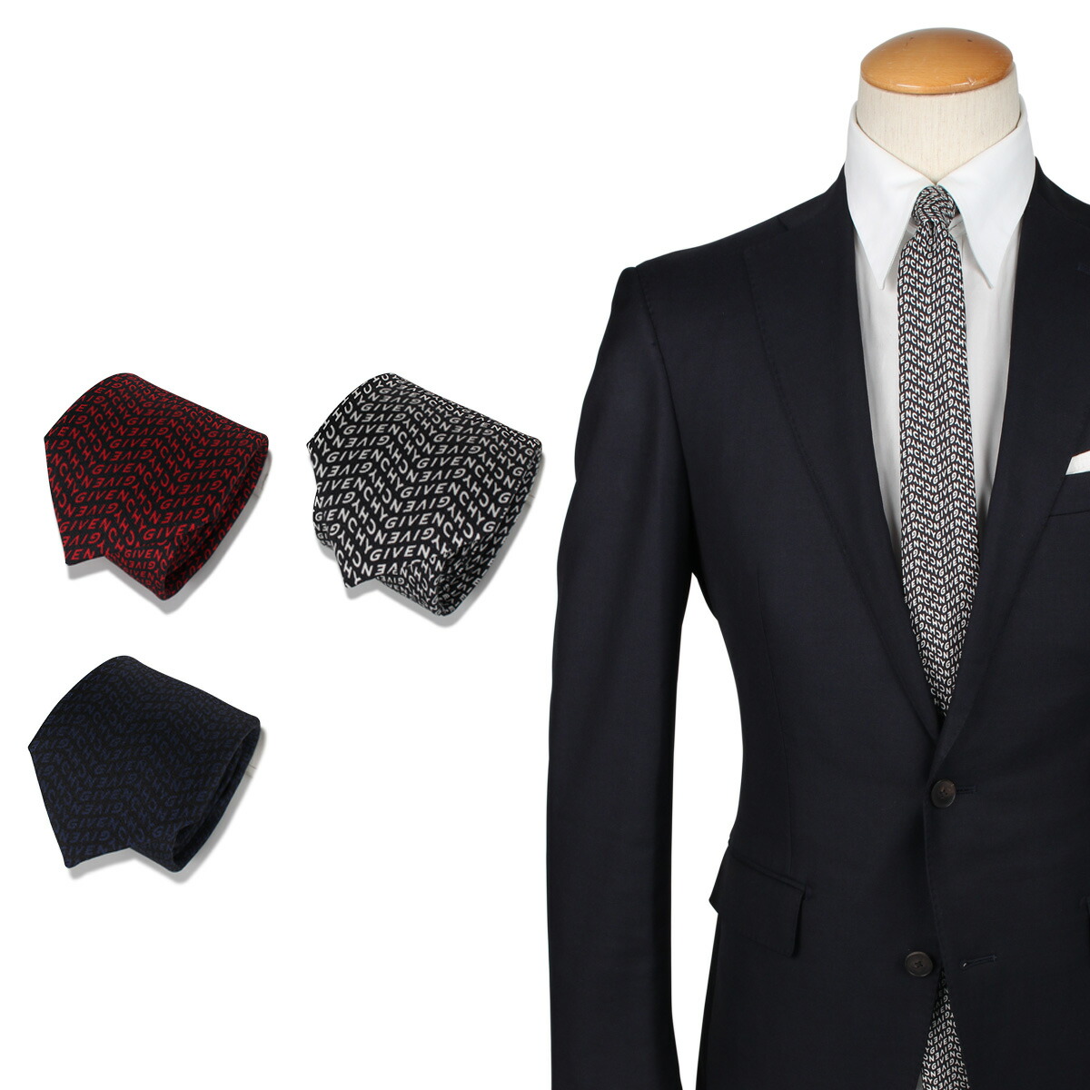 楽天市場 Givenchy Tie ジバンシー ネクタイ メンズ イタリア製 シルク ビジネス 結婚式 ホワイト ネイビー レッド 白 Sm006 ブランド Allsports