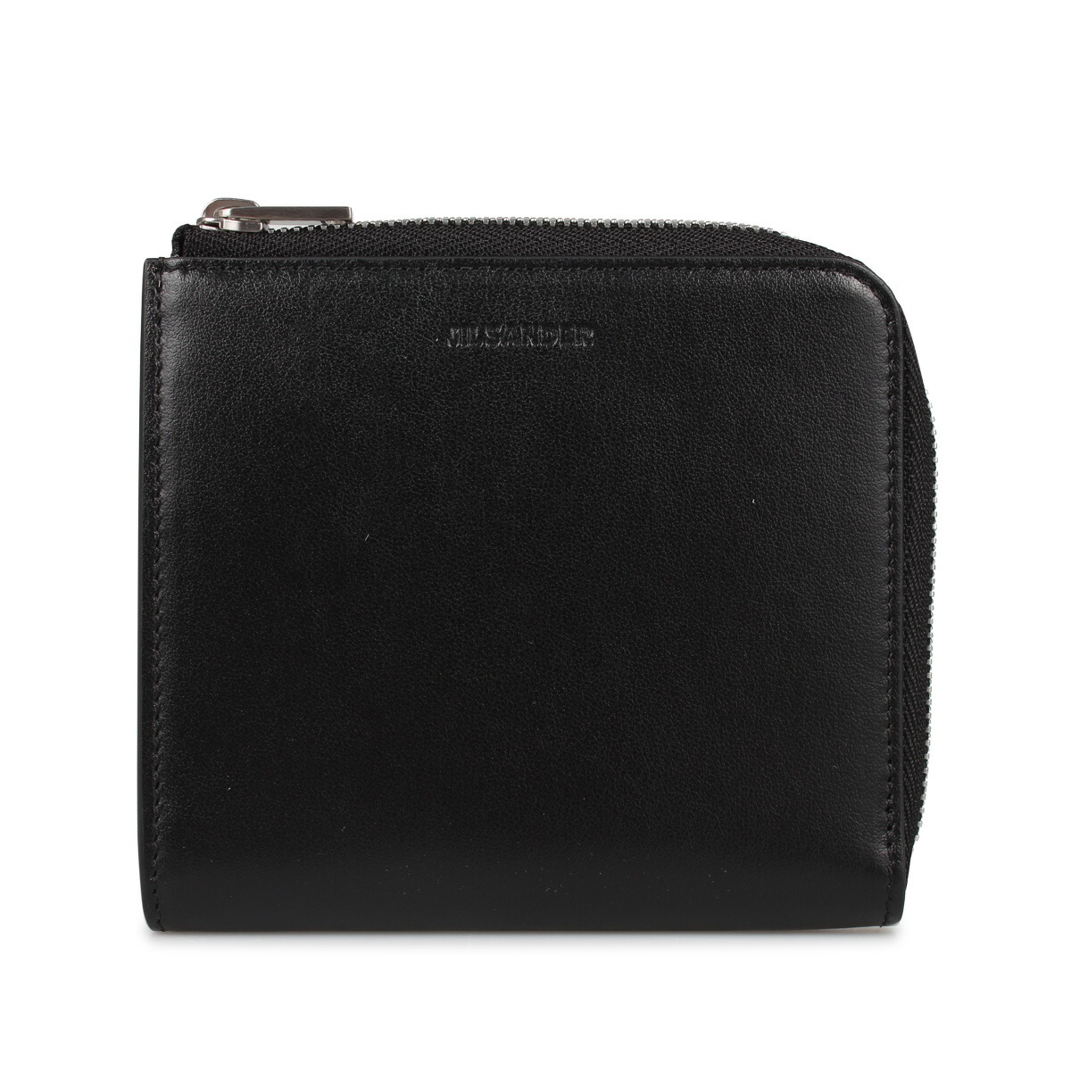 Jil Sander Credit Card Purse 11月上旬 予約 ジルサンダー 財布 二つ折り Jsmr Mrs0008n メンズ L字ファスナー ブラック 黒 Jsmr Mrs0008n 予約 11月上旬 新入荷予定 Allsports 送料無料 ジルサンダー Jil Sander 財布 二つ折り