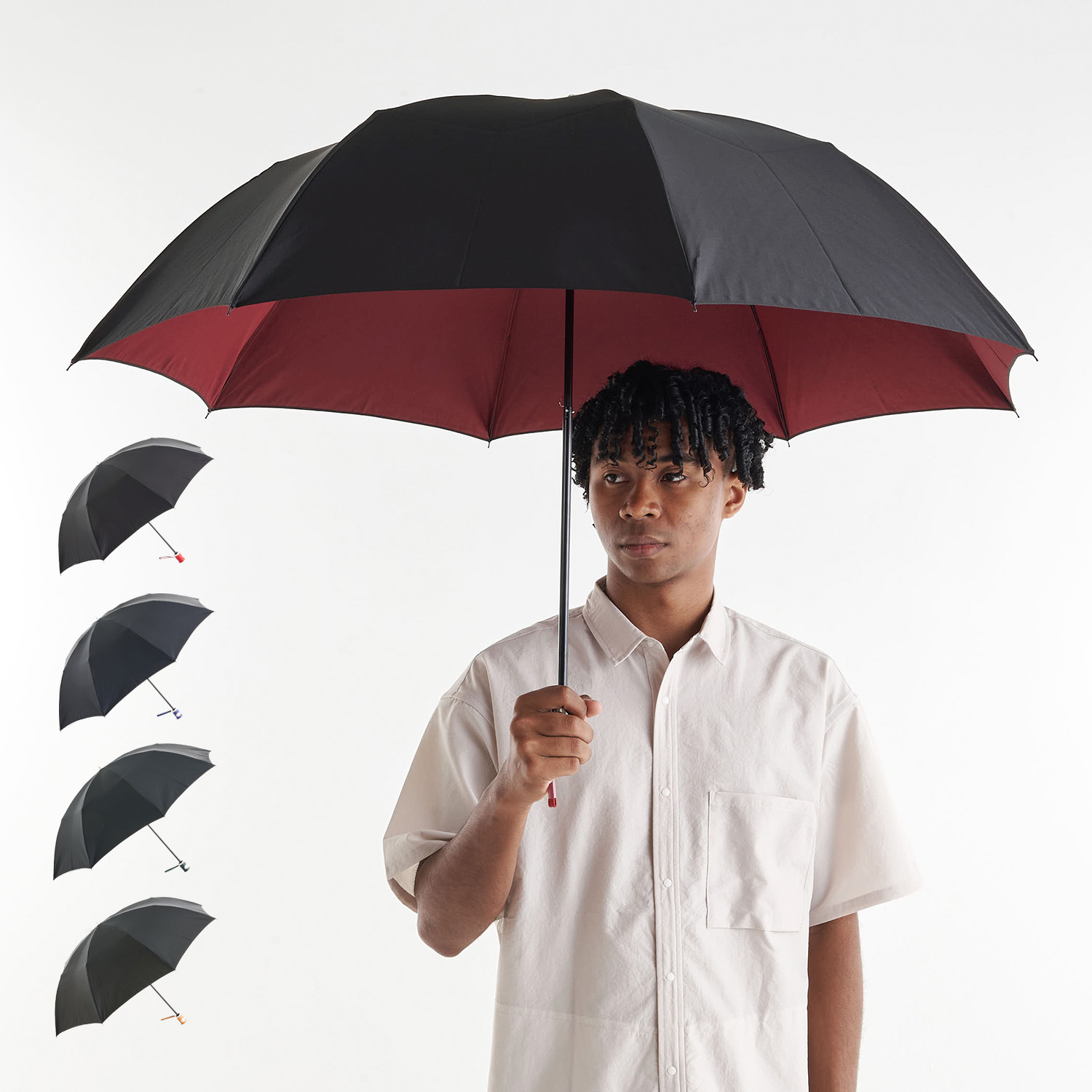 最大1000円offクーポン Orobianco オロビアンコ メンズ 折りたたみ傘 メンズ レディース 無地 グリーン 男女兼用雨傘 イエロー バッグ 小物 ブランド雑貨 折り畳み レッド 軽量 ブルー 割引クーポン付の