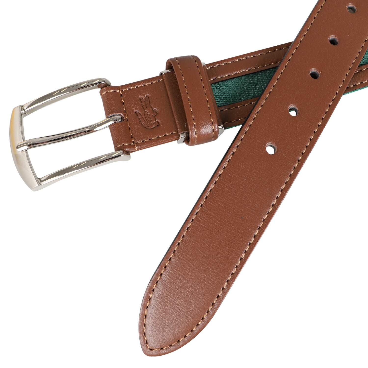 Lacoste Belt ラコステ ベルト メンズ アイボリー ネイビー ベージュ グリーン Lb septicin Com