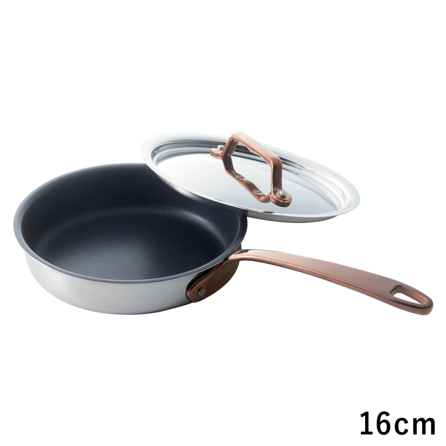 【最大1000円OFFクーポン】 【特典付き】 Vita Craft Dear 3955 ビタクラフト ディア フライパン 16cm IH対応 蓋付き ディア Dear｜ALLSPORTS