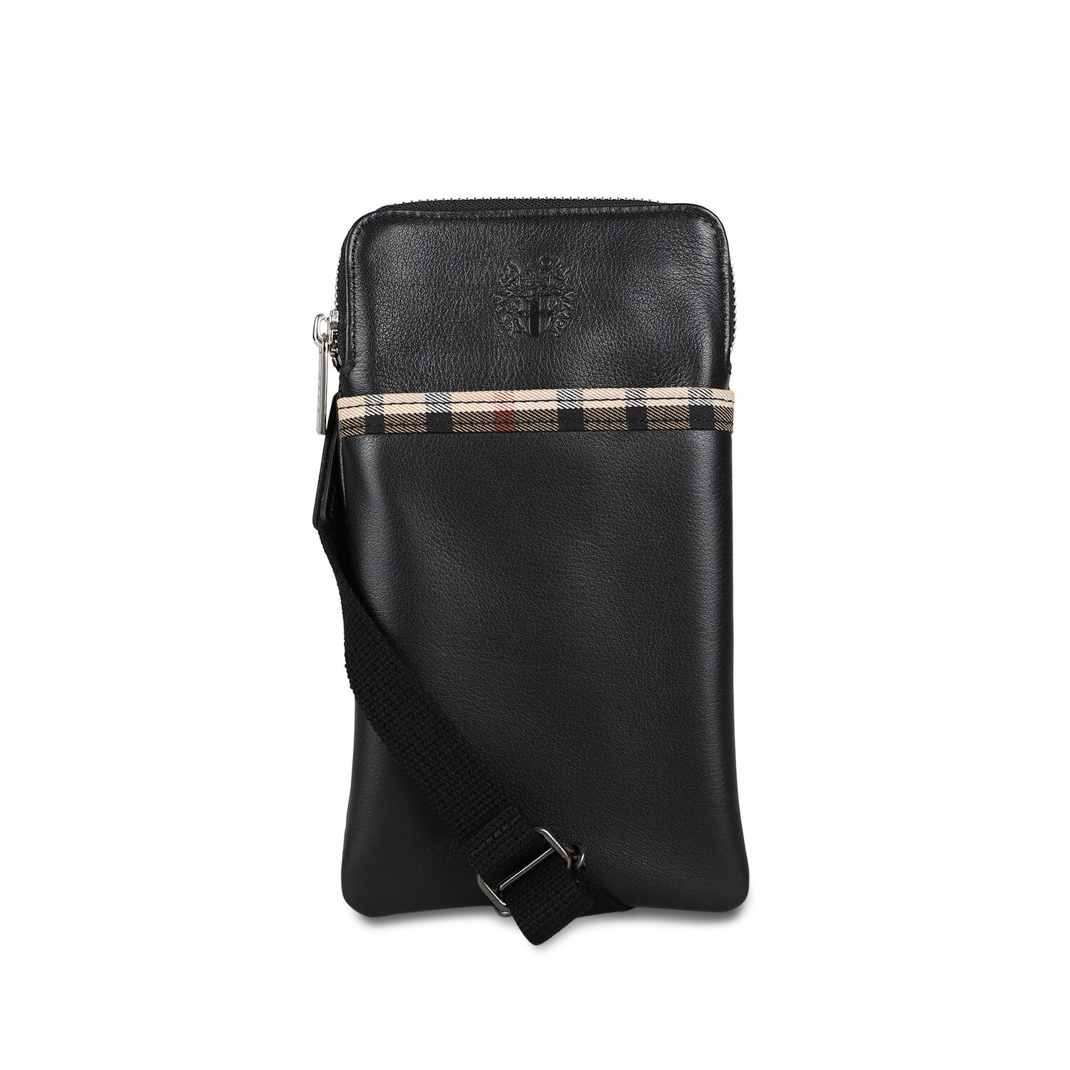 【最大1000円OFFクーポン】 DAKS SHOULDER BAG ダックス ショルダーバッグ メンズ 本革 斜め掛け 小さめ ブラック 黒 DA39420｜ALLSPORTS