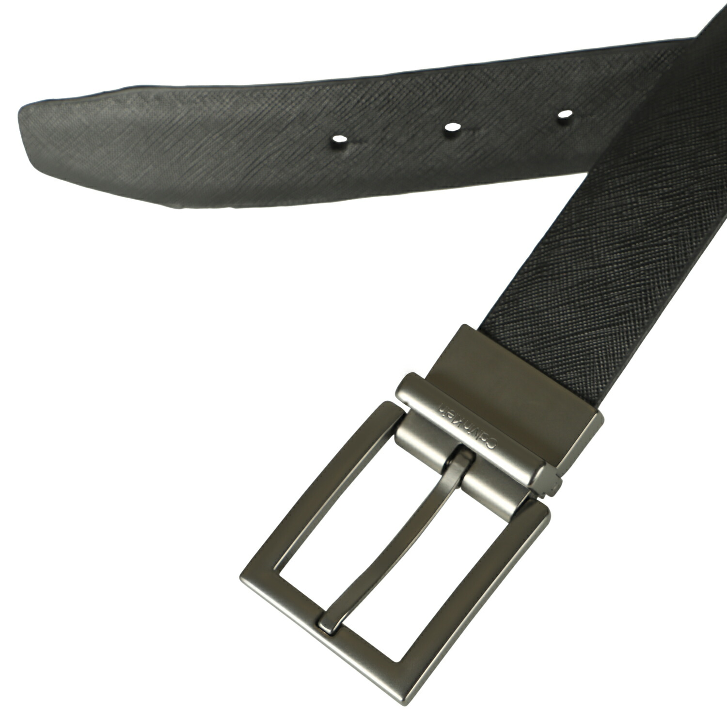 Calvin Klein メンズ カルバンクライン バックル Set ベルト レザーベルト Belt