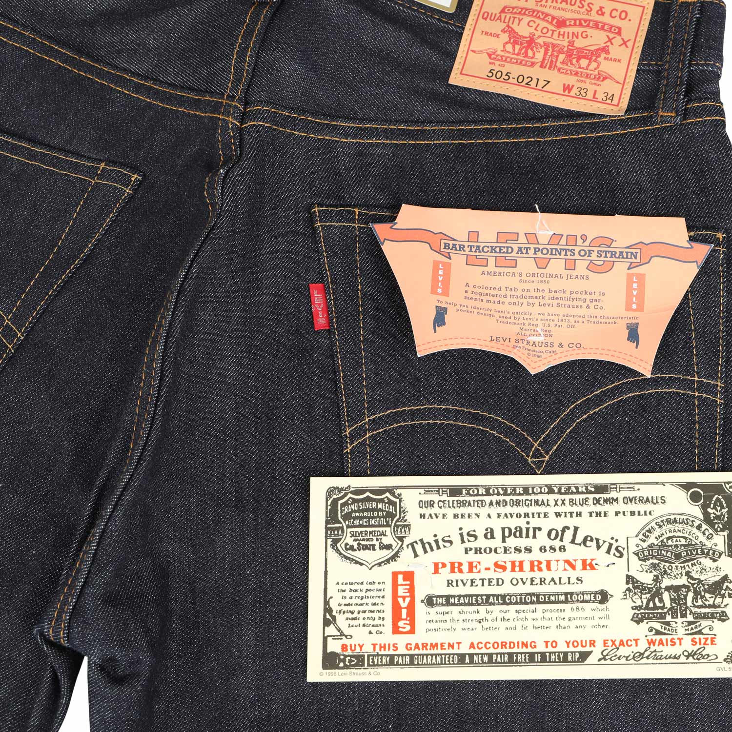 Levis 1967 デニム ジーンズ 505 リーバイス Jeans