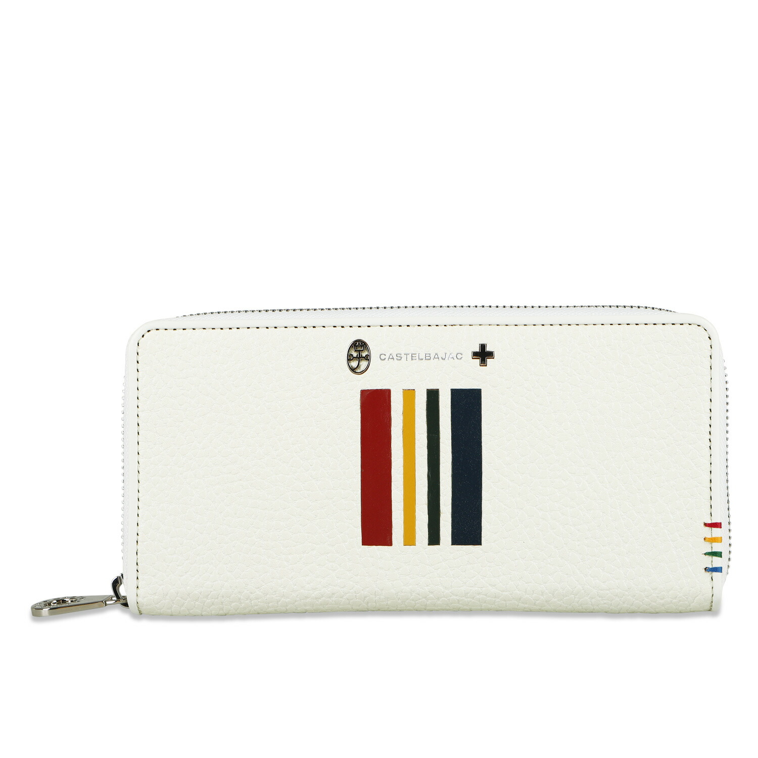 CASTELBAJAC QUATTRO SERIES LONG WALLET カステルバジャック 財布 長財布 クワトロ メンズ レディース 本革 ラウンドファスナー ブラック ホワイト 黒 白 58626 14,839円