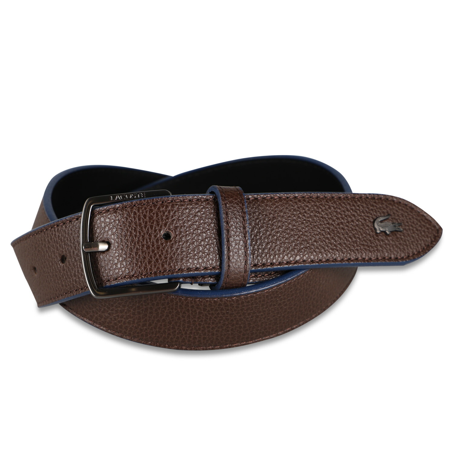 Lacoste Belt レザーベルト ラコステ ベルト メンズ 本革