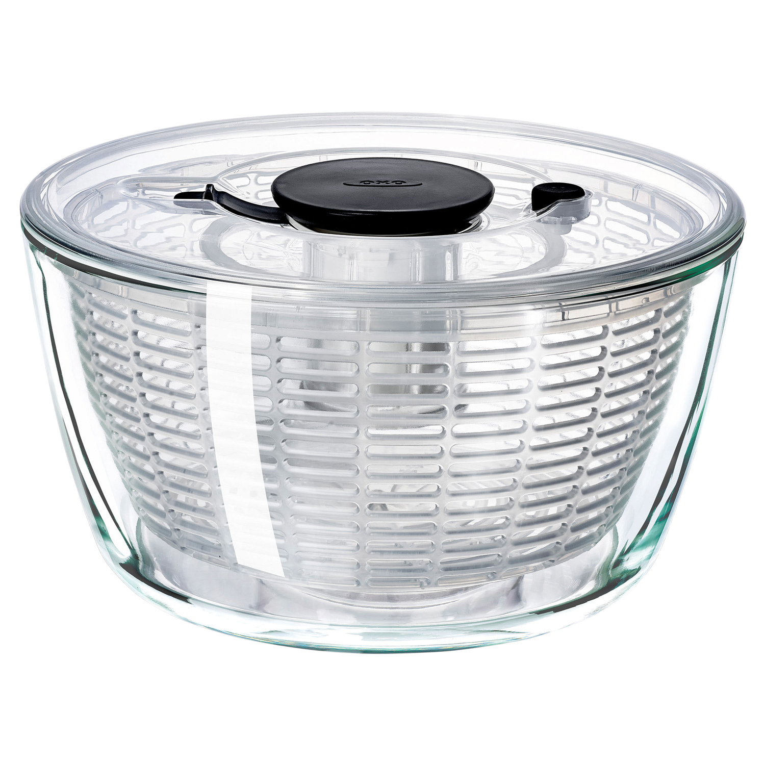 市場 oxo SALAD SPINNER オクソー ガラスサラダスピナー GLASS