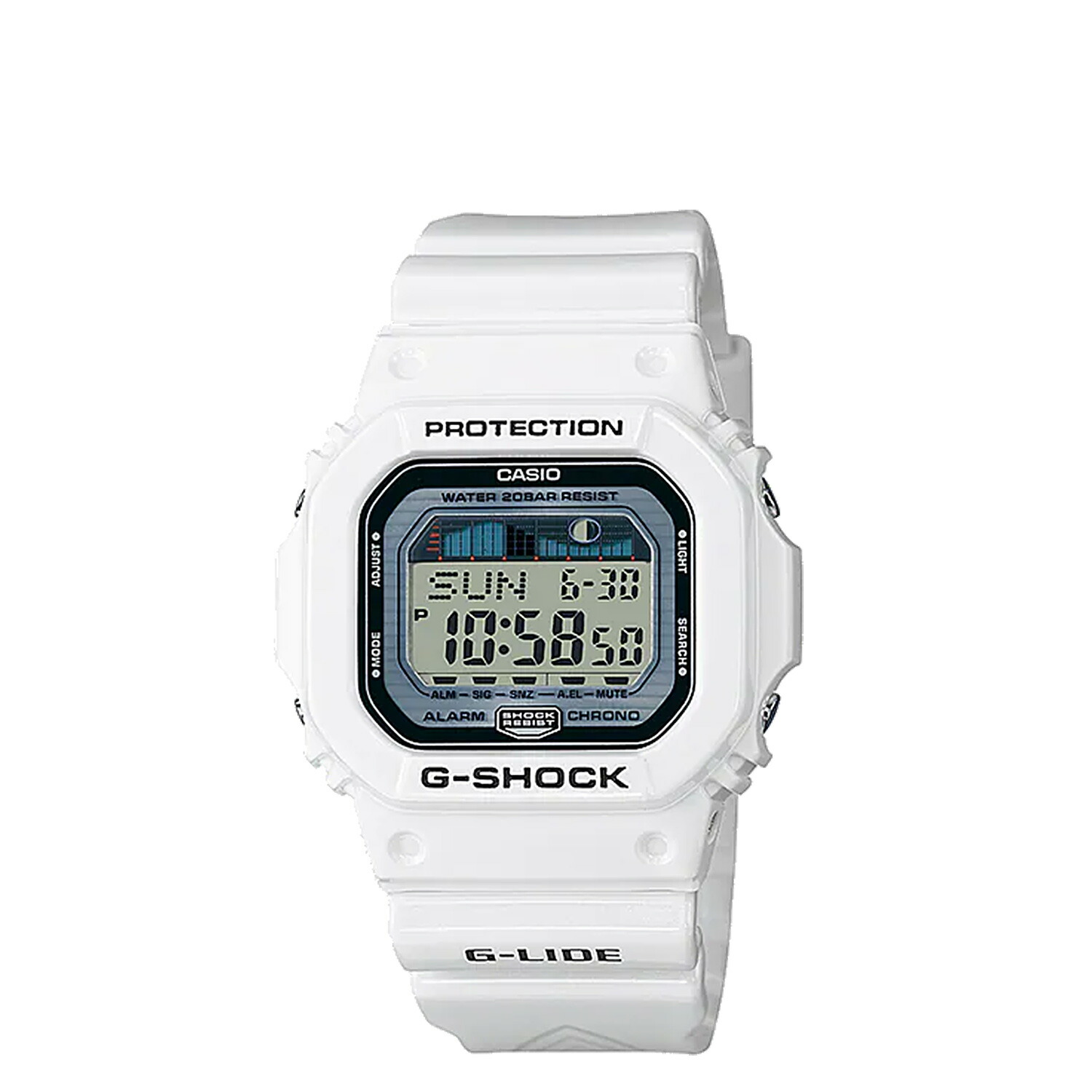 CASIO G-SHOCK カシオ GLX-5600-7JF 腕時計 G-LIDE GLX-5600 Series 防水 ジーショック G-ショック メンズ レディース ホワイト 白