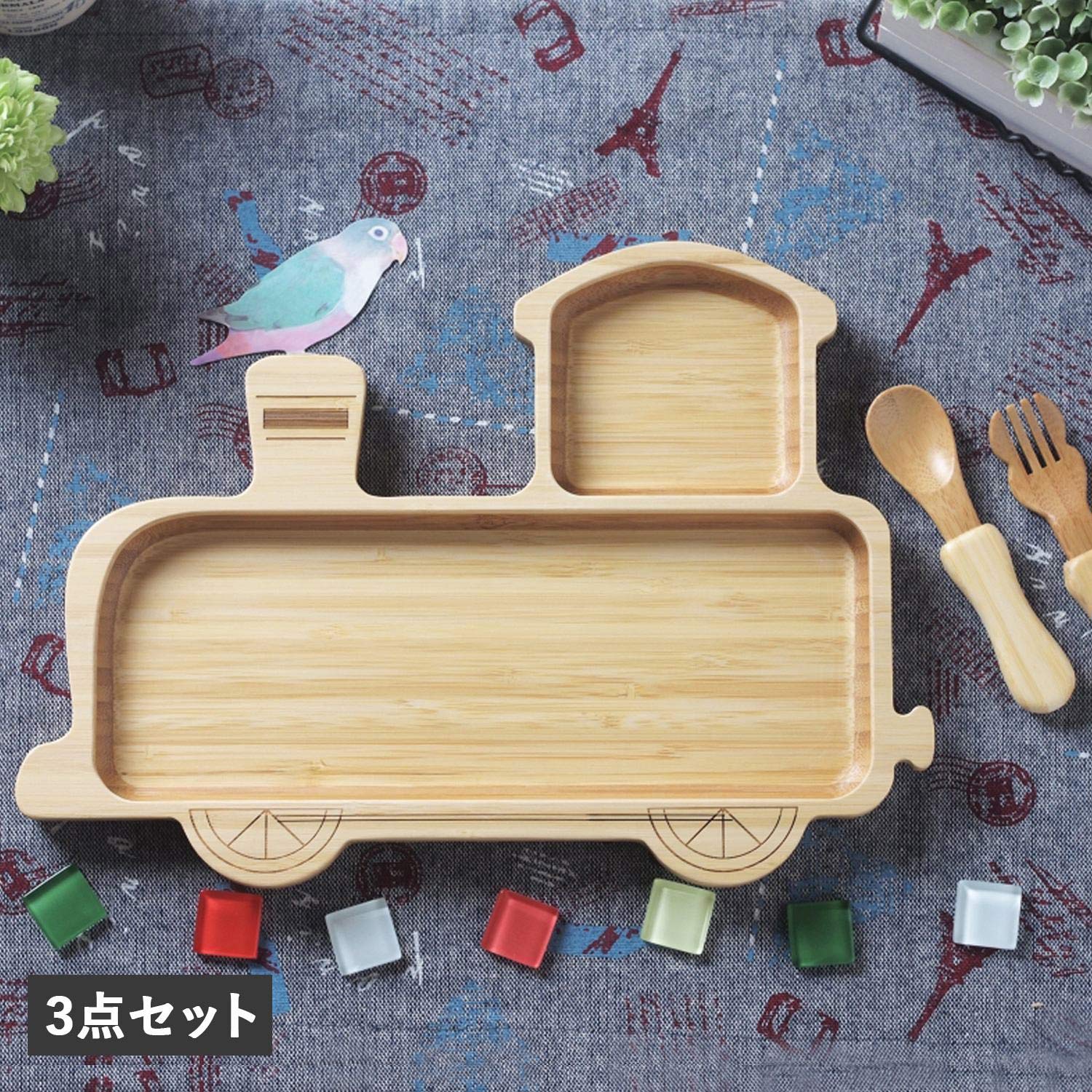 Agney アグニー 子供 食器セット ワンプレート きかんしゃプレート 3点セット 男の子 女の子 ベビー 赤ちゃん Agney アグニー 子供 食器セット ワンプレート きかんしゃプレート 3点セット 男の子 女の子 ベビー 赤ちゃん