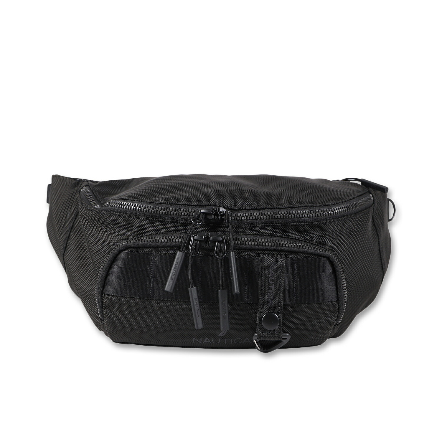 NAUTICA BODY BAG ノーティカ ボディバッグ ウエストバッグ ワンショルダー メンズ ブラック 黒 370-500|ALLSPORTS