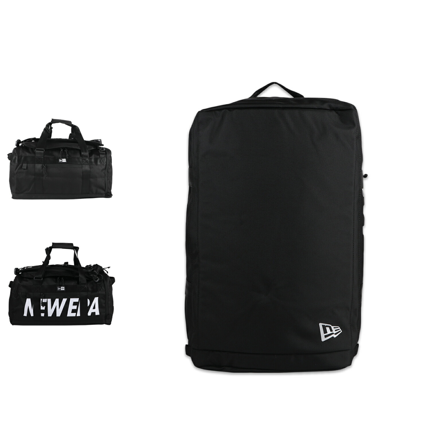 NEW ERA CLUB DUFFLE BAG ニューエラ リュック バックパック ダッフルバッグ ボストン メンズ レディース 2WAY 大容量 50L ブラック 黒 13061346 母の日