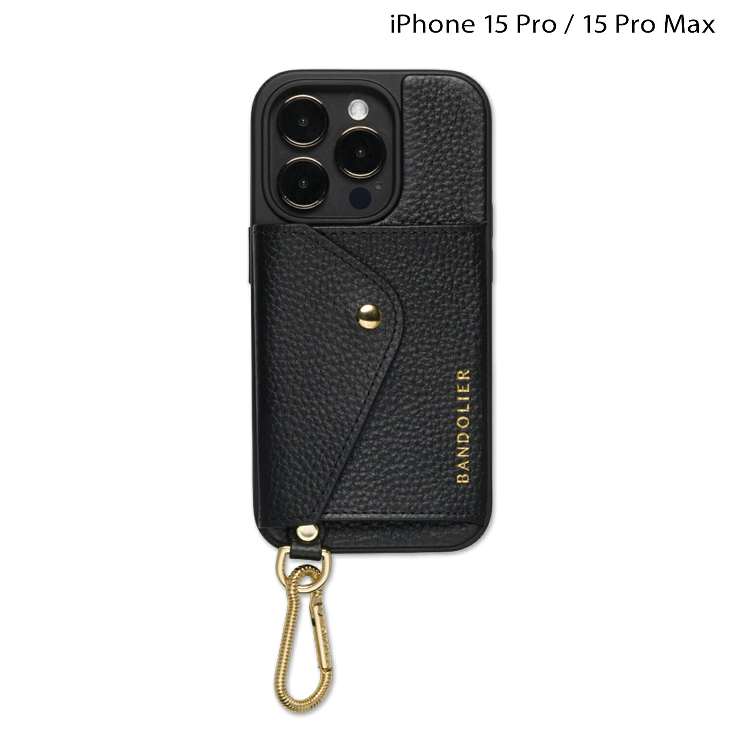 【最大1000円OFFクーポン】 BANDOLIER バンドリヤー iPhone 15Pro iPhone 15ProMax スマホケース スマホケース スマホショルダー 携帯 アイフォン メンズ レディース ブラック 黒 14RYD｜ALLSPORTS 12,672円