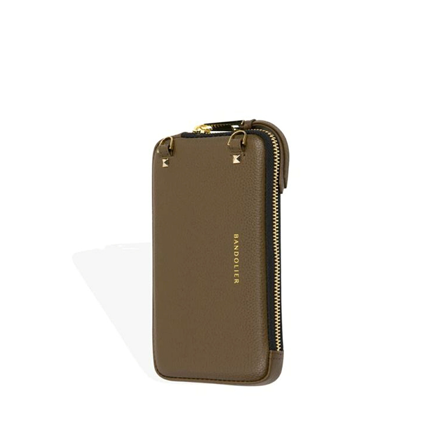 BANDOLIER EXPANDED FOREST BROWN POUCH バンドリヤー ポーチ スマホ 携帯 レザー エキスパンデッド フォレストブラウン ポーチ メンズ レディース ブラウン 21GRA 母の日