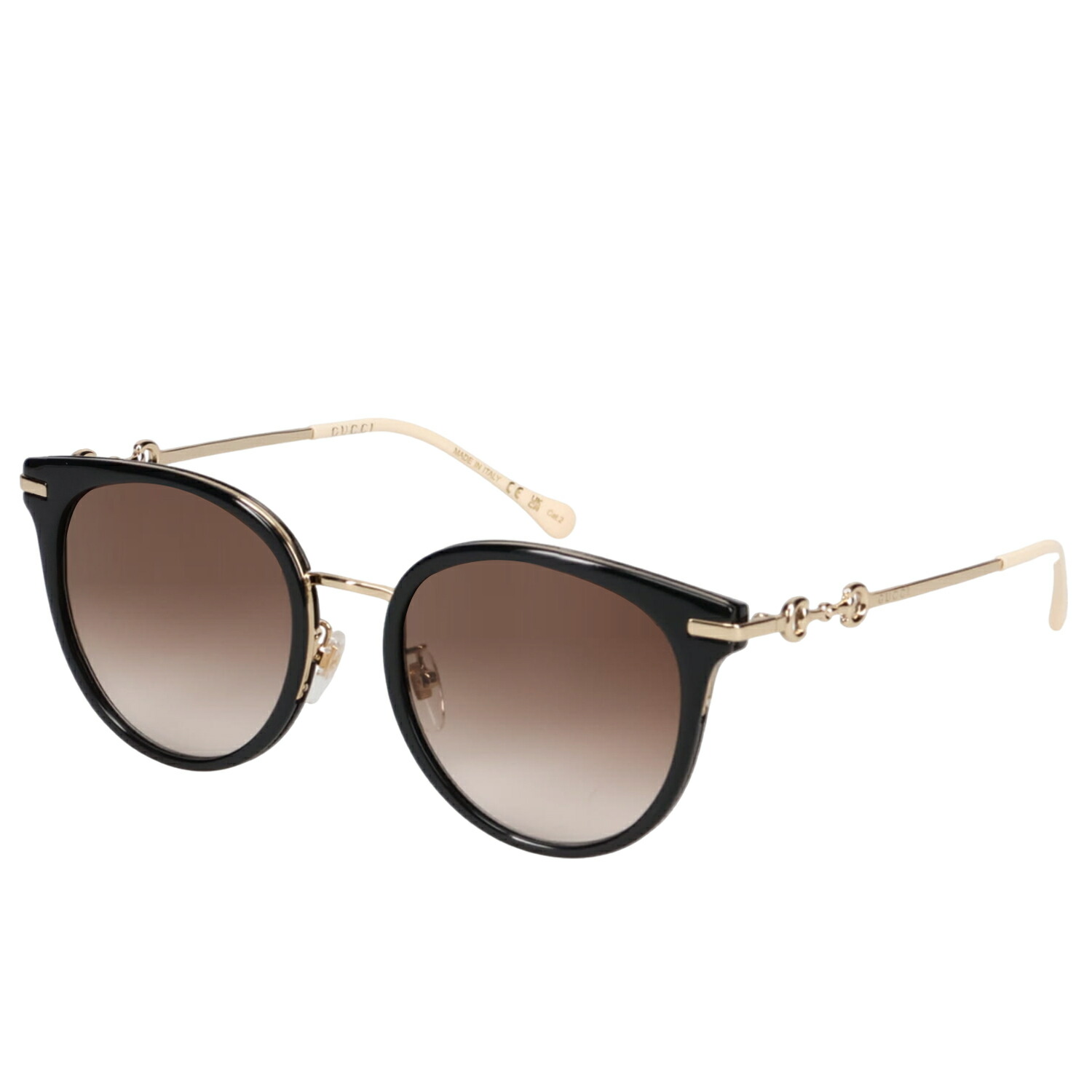 GUCCI SUNGLASSES グッチ サングラス メンズ レディース アジアンフィット UVカット 紫外線対策 ブラック 黒 GG1015SK-004 母の日