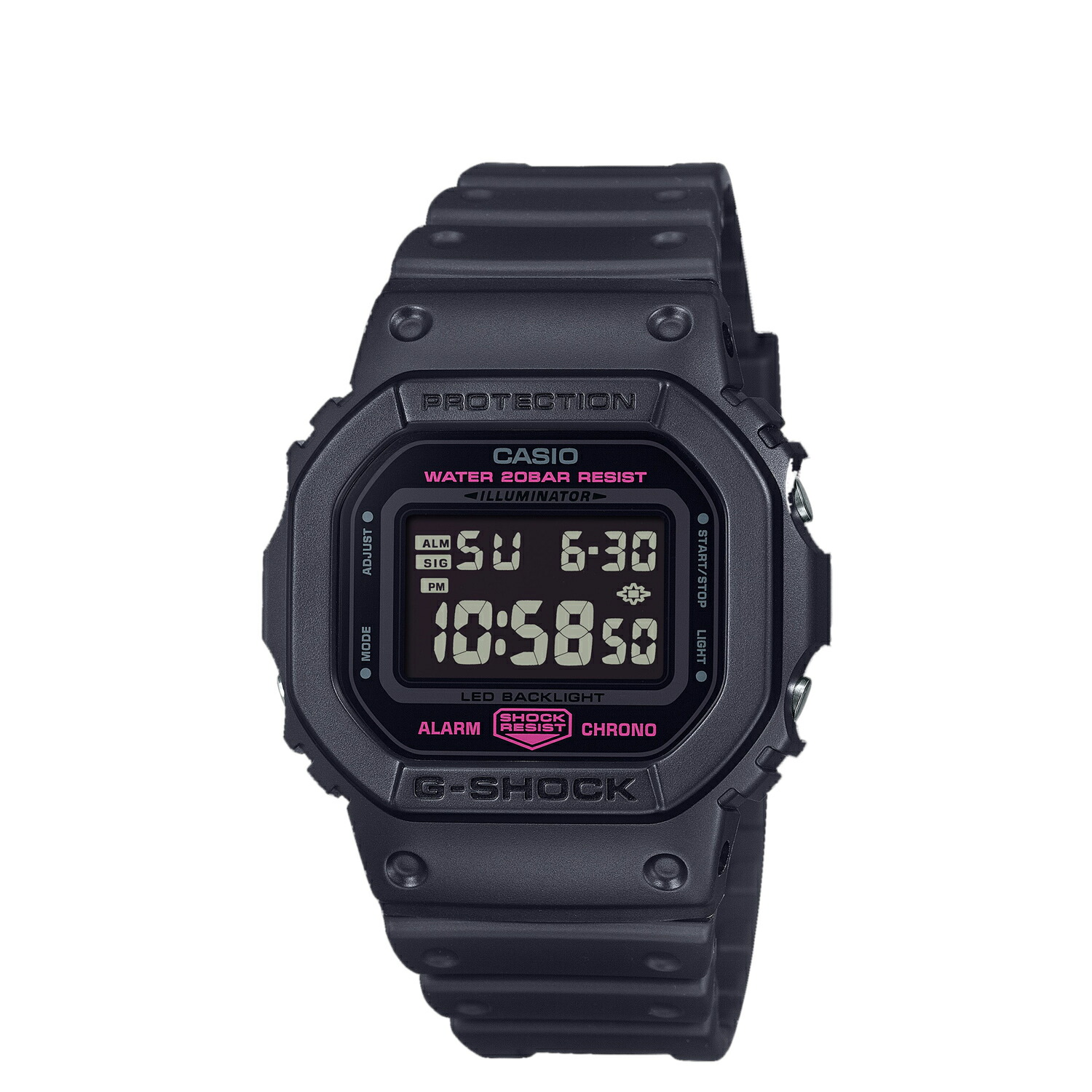 CASIO G-SHOCK 5600シリーズDW-5610SL-4A4JR G【DW-5610SL-4A4JR】SHOCK - YouTube
