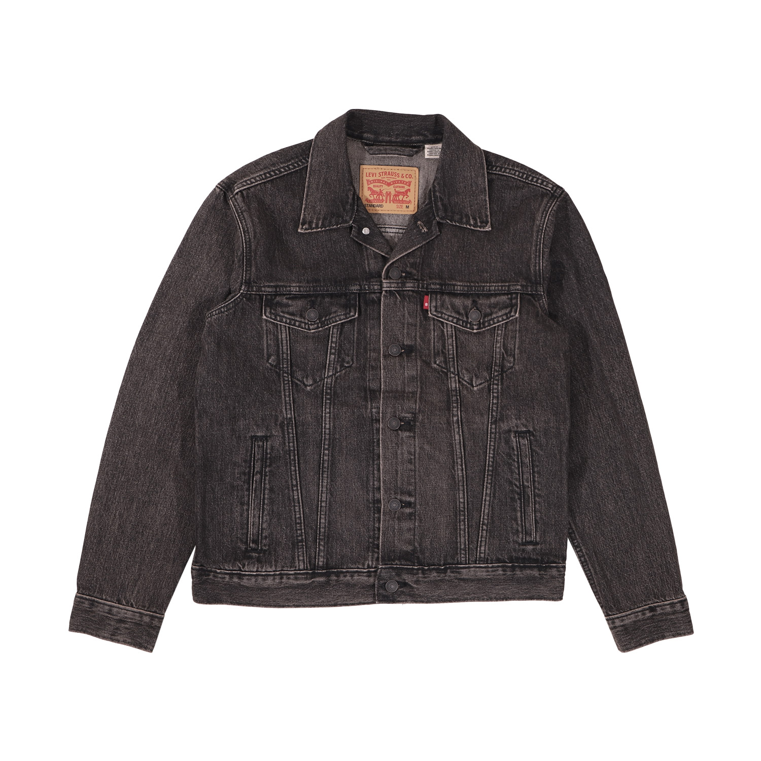 アオアラシLevi's ブラックヴィンテージフィット Gジャン L 楽天市場】LEVIS VINTAGE FIT TRUCKER JACKET BLACK 852480027