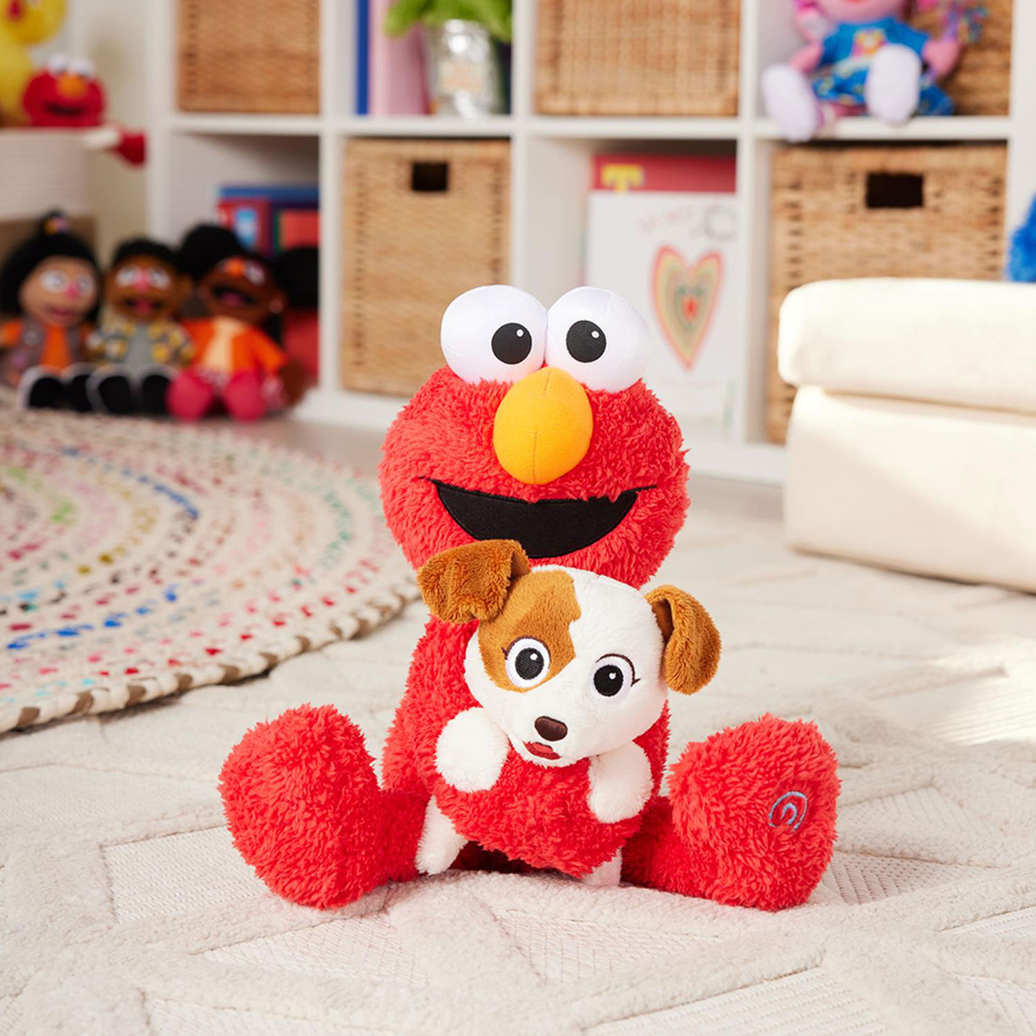 GUND SESAME STREET DANCING ELMO & TANGO ガンド ぬいぐるみ セサミストリート ダンシング エルモ＆タンゴ ベビー キッズ 3歳 3才 英語 話す 歌う 動くぬいぐるみ おしゃべり おもちゃ 犬 いぬ 6055995