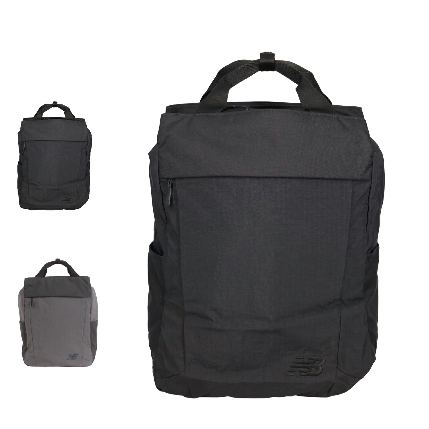 new balance ニューバランス バック リュック バックパック トートバッグ メンズ レディース 18L 軽量 大容量 ブラック グレー 黒 LAB55674 母の日
