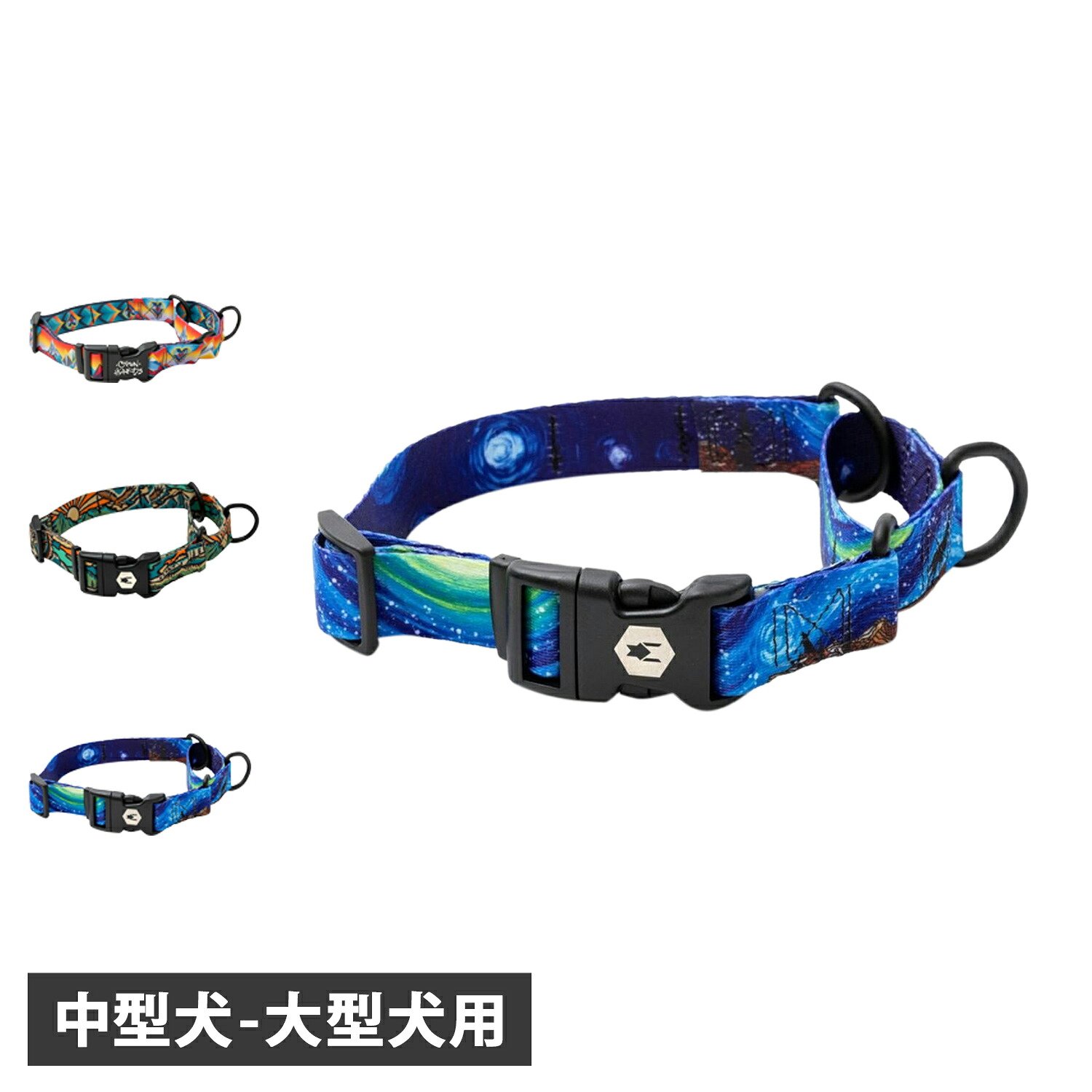 ウルフギャング MARTINGALE WOLFGANG 首輪 犬 マーチンゲイル 中型犬 大型犬 ハーフチョーク Mサイズ Lサイズ 首にやさしい 痛くない ペット WM-503 WM-512